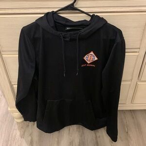 Black Under Armour sweatshirt size Large has Stay Signal embroidered on it